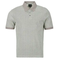 armani exchange Rövid ujjú galléros pólók XM002015 Bézs EU S