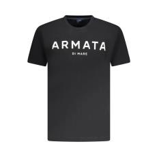 ARMATA-DI-MARE ARMATA DI MARE RÖVID UJJÚ FÉRFI FEKETE PÓLÓ