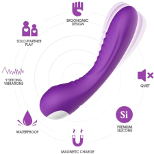  ARMONY Legend – prémium szilikon vibrátor, lila vibrátorok