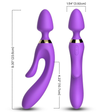 ARMONY MASSAGERS ARMONY - MASSZÍROZÓ ÉS VIBRÁTOR NYÚLVIBRÁTOR LILA vibrátorok