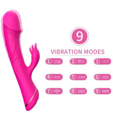 ARMONY VIBRATORS ARMONY - VIBRÁTOR VIBRÁTOR NYÚL SZILIKON SZILIKON FUKSZIA vibrátorok