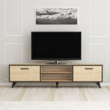 Arnetti Nirvana tölgy-fekete tv állvány bútor