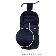  Aro tollal bélelt bővíthető Maxiflex lábzsák Marine pöttyös babakocsi kiegészítő