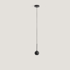 AROMAS DEL CAMPO LITA fekete LED függesztett lámpa (C1230) LED 1 izzós IP20 világítás