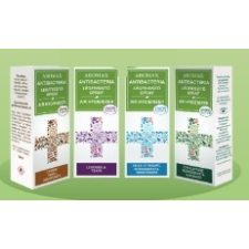 Aromax Antibacteria levegőtisztító spray Indiai citromfű-borsosmenta-szegfűszeg (20 ml) illóolaj