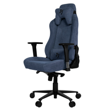 Arozzi Vernazza Soft Fabric Gamer szék - Kék forgószék