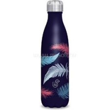 Ars Una 500ml-es Feather-dark duplafalú fémkulacs (ARS_UNA_55811705) kulacs, kulacstartó