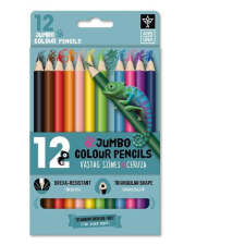 Ars Una Ars Una 12 db-os vastag háromszögletű színes ceruza készlet színes ceruza