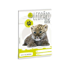 Ars Una Cuki állatok - Leopárd kockás füzet A/5 füzet