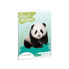 Ars Una : Cuki állatok - Panda 3.osztályos vonalas füzet A/5 füzet