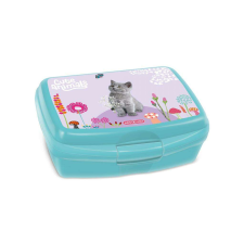 Ars Una : Cute Animals - Kitten cicás uszonnás doboz 16,5x6x13,5cm babaétkészlet