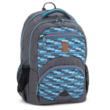 Ars Una ergonomikus hátizsák iskolatáska - Kék mintás (91315304) iskolatáska