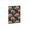 Ars Una : Flowery Green extra kapcsos kockás füzet A/4