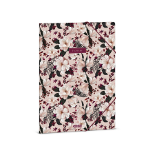 Ars Una : Flowery Pink virágos gumis mappa A/4 mappa