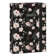 Ars Una füzetbox A4 - Flowery Black füzetbox