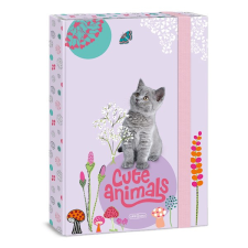 Ars Una Füzetbox ars una a/4 cute animals-kitten 50853687 füzetbox