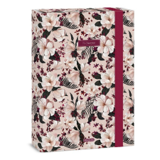 Ars Una Füzetbox ars una a/4 flowery pink 50853755 füzetbox