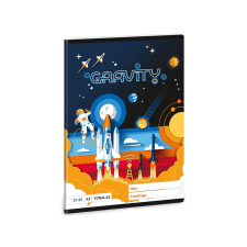 Ars Una : Gravity ûrhajós vonalas füzet A/5 füzet