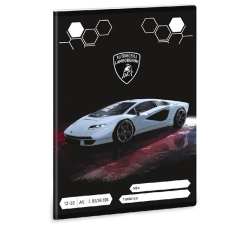 Ars Una Lamborghini 23 (5254) A5 12-32 3.osztályos vonalas füzet füzet