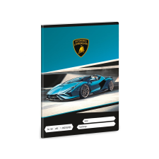 Ars Una : Lamborghini kék 1.osztályos vonalas füzet A/5 füzet