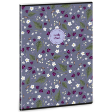 Ars Una : Lovely Bloom Bluebells extra kapcsos kockás füzet A/4 füzet