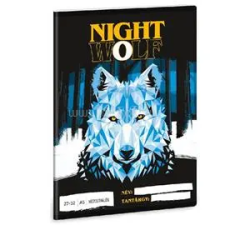 Ars Una Nightwolf 23 (5257) A5 27-32 kockás füzet (ARS_UNA_53632579) füzet