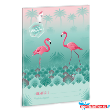 Ars Una Pink Flamingo A/5 leckefüzet füzet