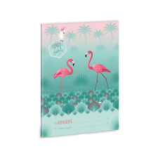 Ars Una Pink Flamingo leckefüzet 32 lapos A/5 füzet