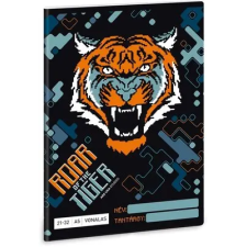 Ars Una Roar of the Tiger A5 21-32 vonalas füzet füzet