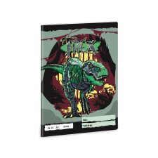 Ars Una : T-Rex dinoszauruszos sima lapú füzet A/5 füzet