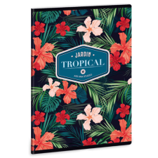 Ars Una : Tropical Wildblume négyzethálós füzet A/5 40lapos füzet