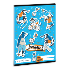 Ars Una Wheelz A/5 sima füzet 20-32 füzet