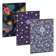 Ars Una Wild Bloom-mix A/4 extra kapcsos füzet-ponthálós füzet