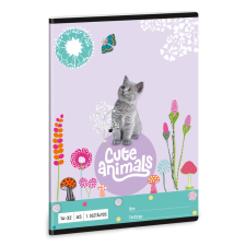 Arsuna Ars Una Cute Animals-kitten A/5 1. oszt. füzet 14-32 füzet
