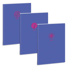 Arsuna Ars Una Soft Touch Violet Spring A/4 extra kapcsos füzet-négyzethálós füzet