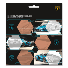Arsuna Lamborghini csomagolt füzetcímke (3x6 db) füzetcímke