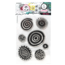 Art by Marlene Circle Salad Szilikonbélyegző ABM Clear Stamp 1 csomag bélyegző