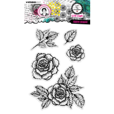 Art by Marlene Garden romance Szilikonbélyegző Clear Stamps (1 csomag) bélyegző