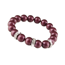 ART CRYSTELLA 1831XGY072M Karkötő Swarovski gyöngyből - Burgundi vörös (1831XGY072M) szépségszalon