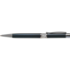 ART CRYSTELLA golyóstoll fekete, középen fehér SWAROVSKI kristályokkal töltve (TSWGK221) (TSWGK221) toll