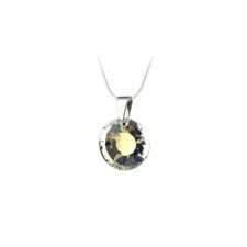 ART CRYSTELLA Nyaklánc Nap formájú fehér színjátszós SWAROVSKI® kristállyal (1802XNA005) nyaklánc