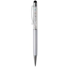 ART CRYSTELLA Touch Golyóstoll eredeti fehér SWAROVSKI® kristállyal - 0.7mm / Kék (1805XGT127) toll