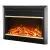 Art Flame Beépített elektromos kandalló Mars, 515x657x205 mm, 1500W, 2 fűtési fokozat, 5 fokozatú lángintenzitás, időzítő