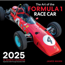  Art of the Formula 1 Race Car 2025 naptár, kalendárium