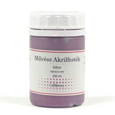 Artexport Művész akrilfesték, 250 ml - csillámos, 99, bíbor akrilfesték