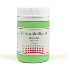 Artexport Művész akrilfesték, 250 ml - matt, 038, sárgászöld akrilfesték
