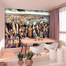Artgeist Fotótapéta - Bird's Eye View of New York 200x140 tapéta, díszléc és más dekoráció