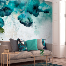 Artgeist Fotótapéta - Blue Poppies 400x280 tapéta, díszléc és más dekoráció