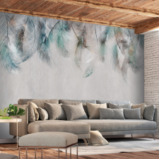 Artgeist Fotótapéta - Colourful Feathers 100x70 tapéta, díszléc és más dekoráció