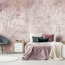Artgeist Fotótapéta - Floristic Fresco 100x70 tapéta, díszléc és más dekoráció
